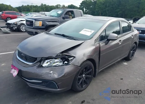 2013 Honda Civic Lx из США, поврежденный, VIN 2HGFB2F58DH559768